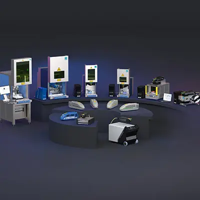 ACI Laser product range – laser stations and laser systems for engraving, marking and trimming