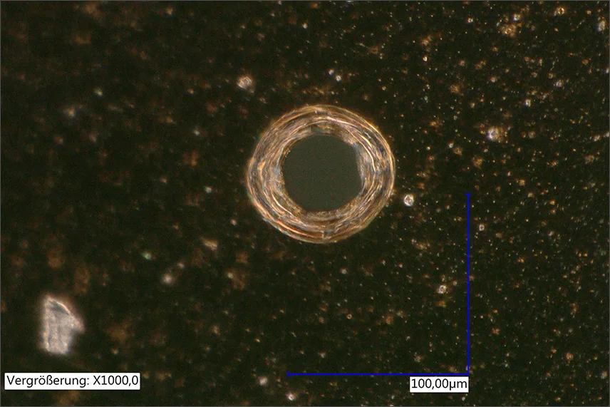 Perçage laser du métal avec un laser à impulsions ultra-courtes