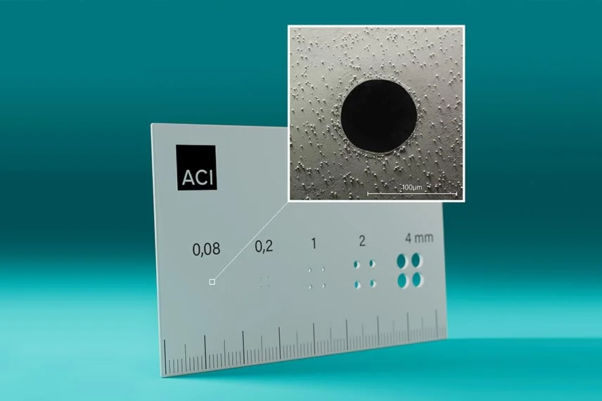 Laser drilling on ceramics with ultrashort pulse lasers