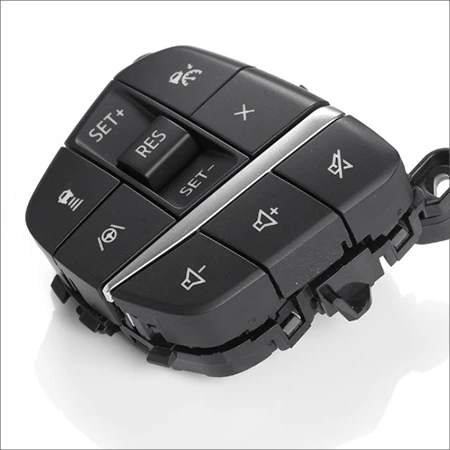 Painted plastic application with laser marking