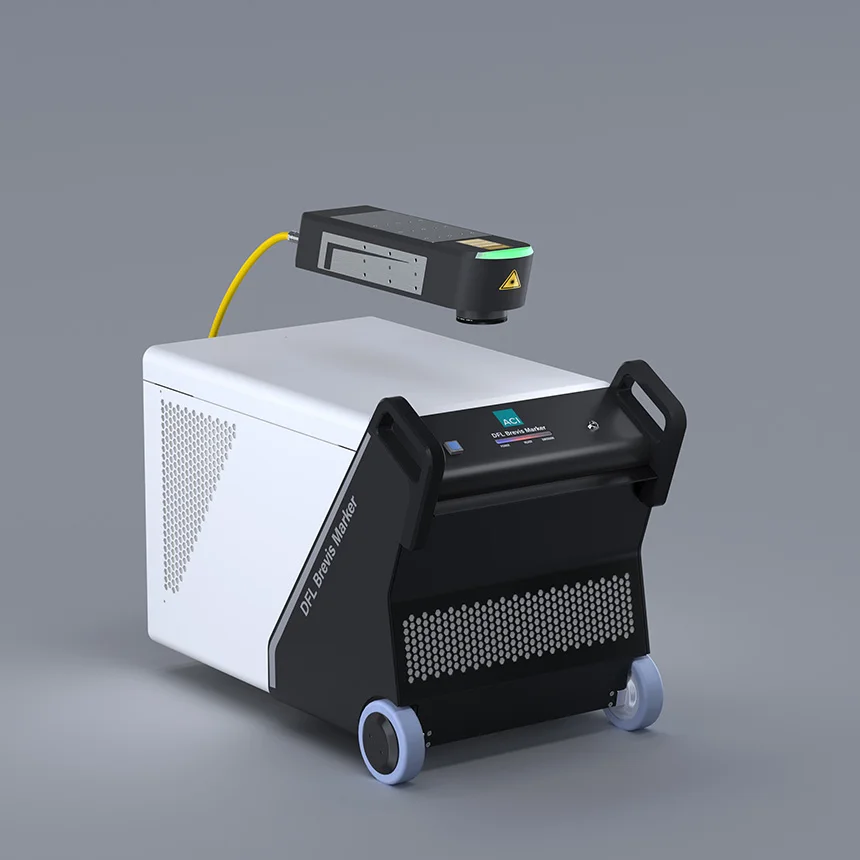 Ultrakurzpulslaser DFL Brevis Marker - Versorgungseinheit und Laserkopf