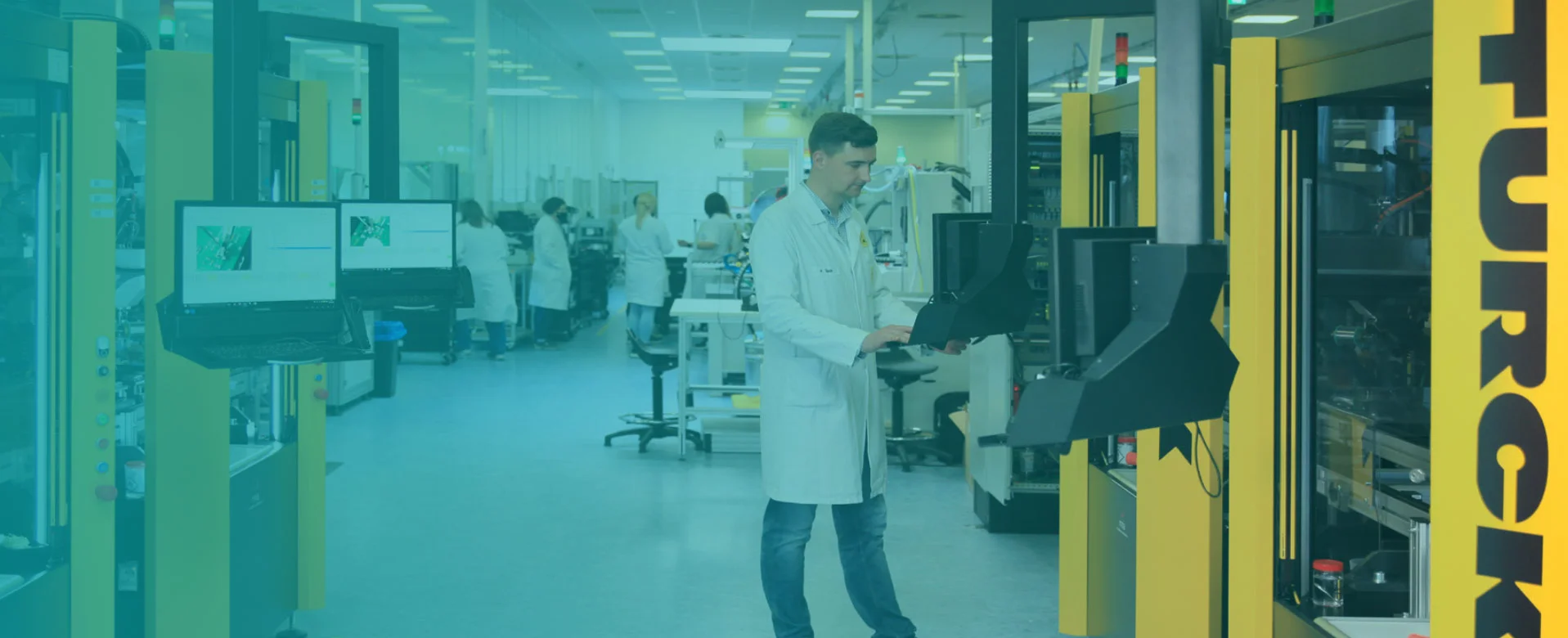 TURCK production with some machines and ACI Laser systems