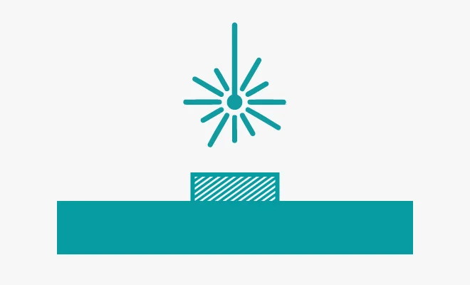 Foaming as a laser marking method