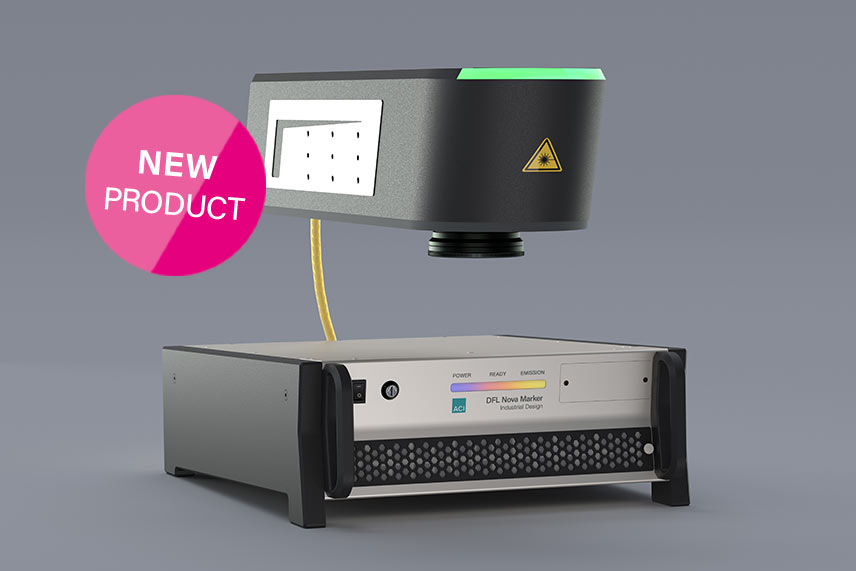 Neues Produkt UV-Faserlaser DFL Nova Marker der Serie Business Fiber UV